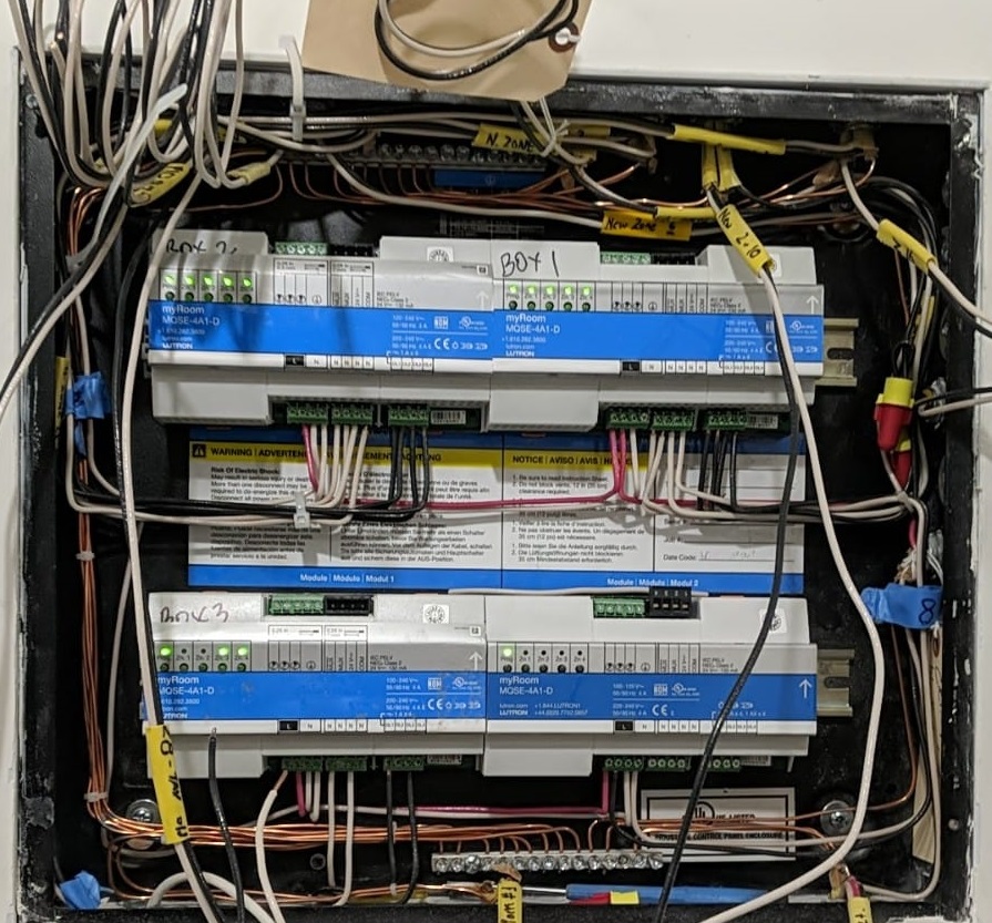 Electrical setup and rewiring